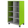 Allied Mobile Metal Storage with Cubbies