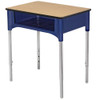 Capella Open Front Desk with Plastic Book Box - Columbia DK-CAP-RECT-1824-AM
*Showing HPL Top*