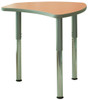 Puzzle Pentagon Table with Galaxy Legs - Columbia TB-ACG-PENT-6480-AO