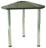 Puzzle Diamond Hexagon Table with Galaxy Legs - Columbia TB-ACG-SPEC-VARI-AO
