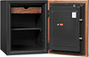 Phoenix Safe International DBAUM700 Genuine Walnut Designer Luxury Fire and Impact Resistant Safe 19 W x 20 D x 25 H