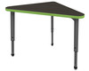 Apex Triangle Adjustable Height Student Desk with Light Duty Melamine Top - Marco 38-2272