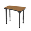 Apex Flare Adjustable Height Student Desk with Light Duty Melamine Top - Marco 38-2274