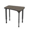 Apex Flare Adjustable Height Student Desk with Light Duty Melamine Top - Marco 38-2274