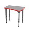 Apex Flare Adjustable Height Student Desk with Light Duty Melamine Top - Marco 38-2274