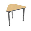 Apex Trapezoid Adjustable Height Student Desk with Light Duty Melamine Top - Marco