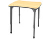 Apex Contour Adjustable Height Student Desk with Light Duty Melamine Top - Marco 38-2310