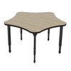 Apex 5 Star Adjustable Height Student Table with Light Duty Melamine Top - Marco