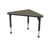 Premier Triangle Adjustable Height Student Desk with Light Duty Melamine Top - Marco 43-2272