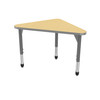 Premier Triangle Adjustable Height Student Desk with Light Duty Melamine Top - Marco 43-2272