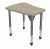 Premier Adjustable Height Flare Student Desk with Light Duty Melamine Top - Marco 
