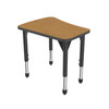 Premier Flare Adjustable Height Student Desk with Light Duty Melamine Top - Marco 43-2274