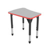 Premier Flare Adjustable Height Student Desk with Light Duty Melamine Top - Marco 43-2274
