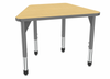 Premier Adjustable Height Trapezoid Student Desk with Light Duty Melamine Top - Marco