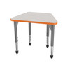 Premier Trapezoid Adjustable Height Student Desk with Light Duty Melamine Top - Marco