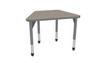 Premier Trapezoid Adjustable Height Student Desk with Light Duty Melamine Top - Marco