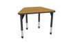 Premier Trapezoid Adjustable Height Student Desk with Light Duty Melamine Top - Marco