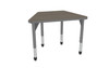Premier Trapezoid Adjustable Height Student Desk with Light Duty Melamine Top - Marco