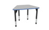 Premier Trapezoid Adjustable Height Student Desk with Light Duty Melamine Top - Marco
