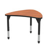 Premier Chevron Adjustable Height Student Desk with Light Duty Melamine Top - Marco