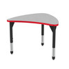 Premier Chevron Adjustable Height Student Desk with Light Duty Melamine Top - Marco