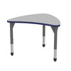 Premier Chevron Adjustable Height Student Desk with Light Duty Melamine Top - Marco