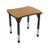 Premier Contour Adjustable Height Student Desk with Light Duty Melamine Top - Marco 43-2310