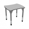 Premier Contour Adjustable Height Student Desk with Light Duty Melamine Top - Marco 43-2310