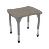 Premier Contour Adjustable Height Student Desk with Light Duty Melamine Top - Marco 43-2310