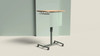 Environmental of Ruckus Adjustable Height Mobile Lectern - KI
**Modesty Panel Sold Separately**