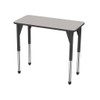 Premier Adjustable Height Rectangle Table with Light Duty Melamine Top - Marco