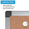 Maya Series Aluminum Frame Cork Board - MasterVision CA051170 **Aluminum Frame**
