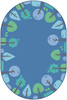 Carpets for Kids 33768 Tranquil Trees Oval 96 W x 144 L