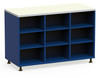 KI Ruckus RKC541842OP Single Face Cubbies with 3x3 Open Front Storage 54 W x 18 D x 42 H