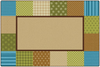 Carpets For Kids KIDSoft Pattern Blocks Rug - Nature Colors
