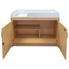 Baby Changing Table with Molded Top - Tot Mate (Maple - Without Sink)