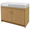 Baby Changing Table with Molded Top - Tot Mate (Maple - Without Sink)
