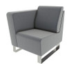 Social Series Right Social Chair - Fomcore F052-28.5x36x32 