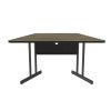 Trapezoid Desk Height High Pressure Laminate Work Station and Student Desk - Correll WS3060TR