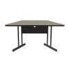 Trapezoid Desk Height High Pressure Laminate Work Station and Student Desk - Correll WS3060TR