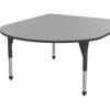Premier Adjustable Height Multimedia Table with Light Duty Melamine Top - Marco