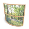 Whitney Brothers WB0609 Nature View Curved Divider Panel 41"W x 10.50"D x 36.25"H