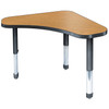 Delta Adjustable Single Student Desk with AERO Legs - Allied ARODLT2436