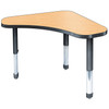 Delta Adjustable Single Student Desk with AERO Legs - Allied ARODLT2436