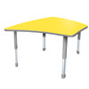 Aero Palm Shaped Single Student Desk with Adjustable Height - Allied USA ARO3036PA Aero Palm Shaped Single Student Desk with Adjustable Height - Allied USA ARO3036PA