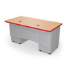 Avid Modular Desk System Double Pedestal Desk - MooreCo Quick Ship