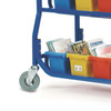 Library on Wheels with 18 Small Tubs - Copernicus LW430-18