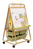 Double Sided Bamboo Teaching Easel with Lids - Copernicus BE1-L