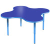 Velocity Jax Shaped Activity Table with Adjustable Height - Allied USA