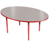 Velocity Oval Shaped Activity Table with Adjustable Height - Allied USA